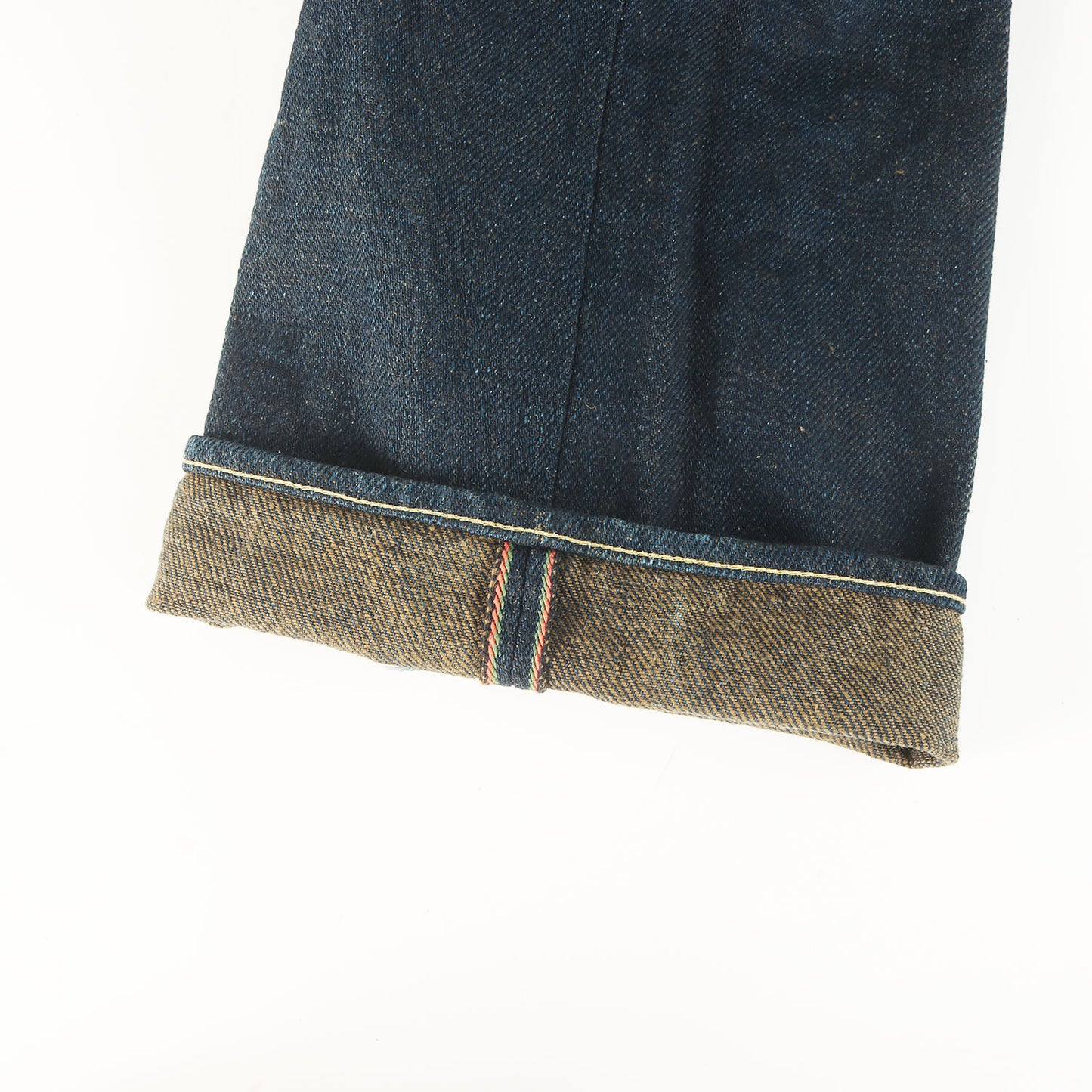 20oz シークレット スーパーワイドテーパード デニムパンツ (ONI822ZR-OLV)