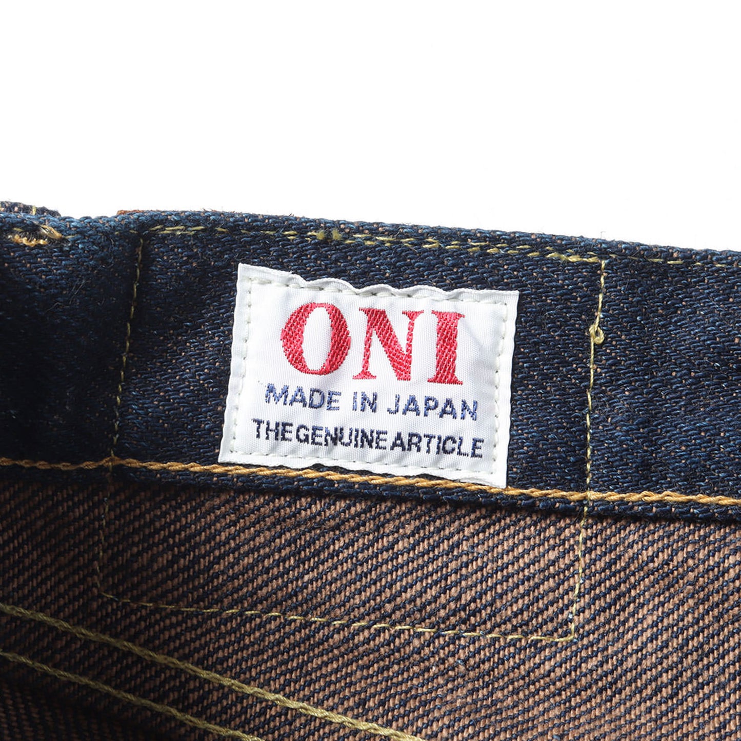 20oz シークレット レギュラーストレート デニムパンツ (ONI288ZR-LBR)