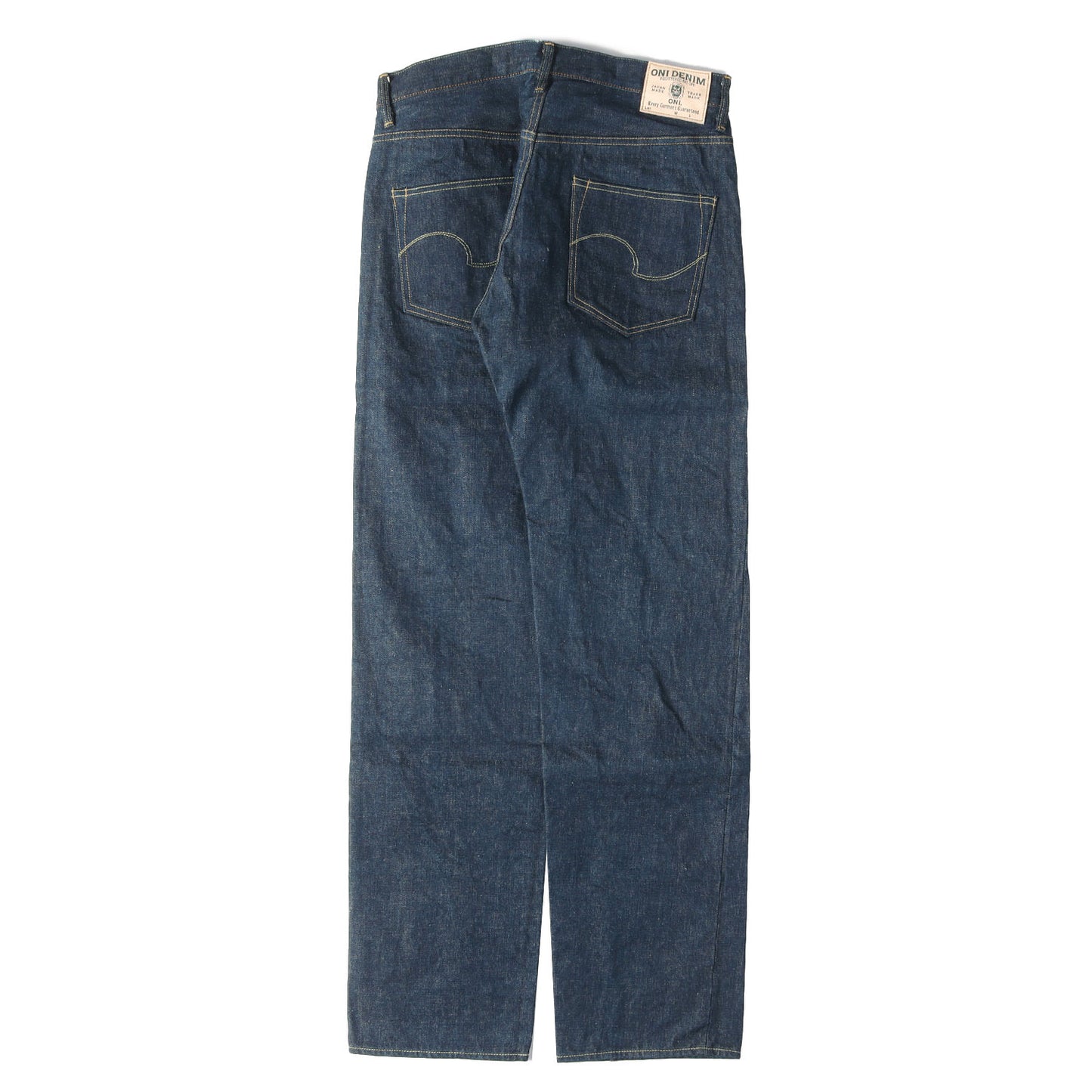 15oz 石川台 レギュラーストレート デニムパンツ (ONI-270 Ishikawadai)