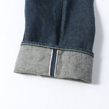 15oz 石川台 レギュラーストレート デニムパンツ (ONI-270 Ishikawadai)