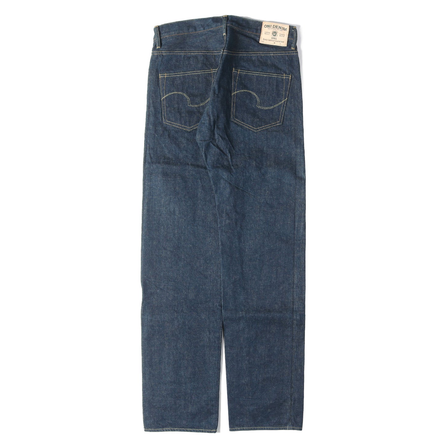 15oz 石川台 レギュラーストレート デニムパンツ (ONI-270 Ishikawadai)