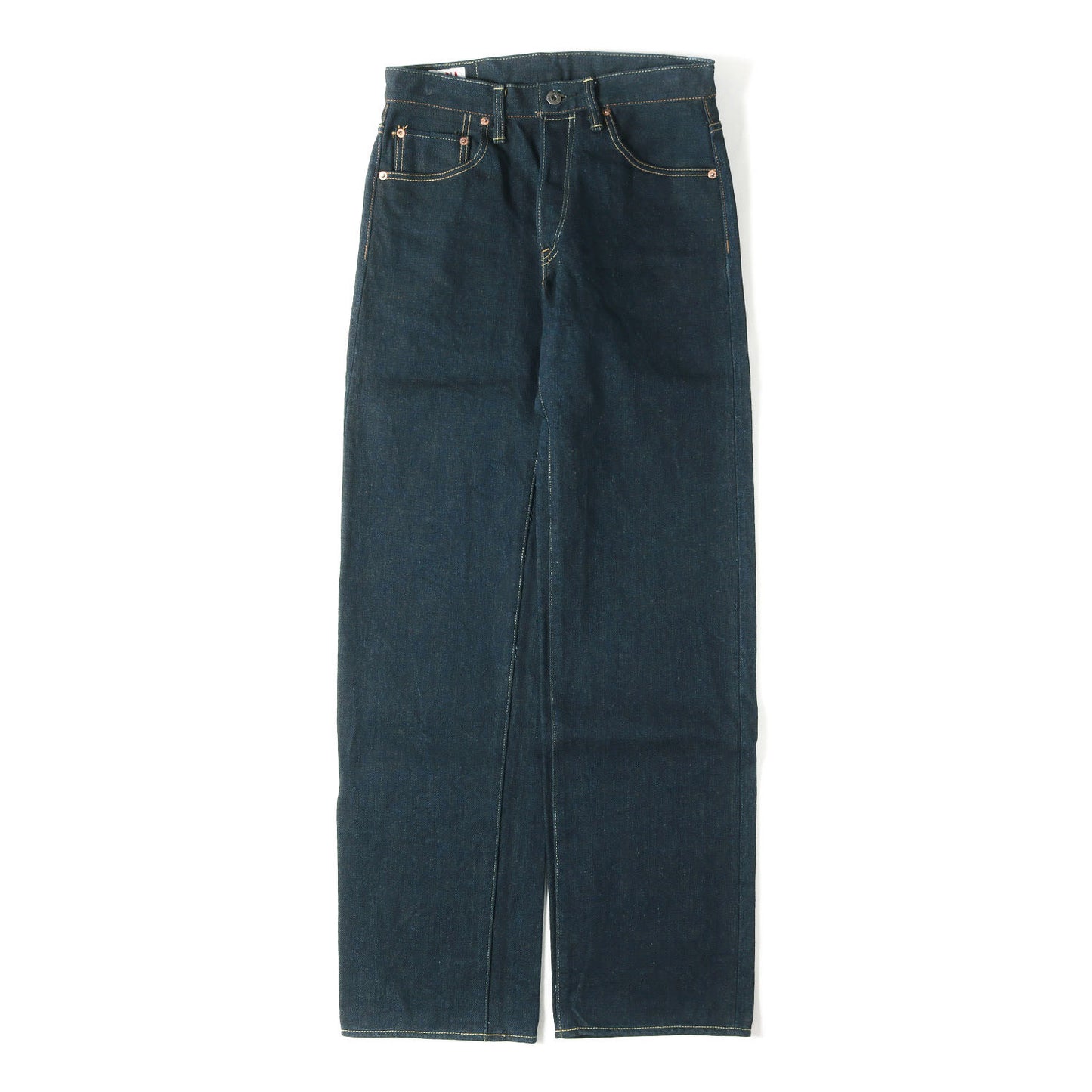 20oz シークレット ワイドストレート デニムパンツ (ONI200ZR-OLV)