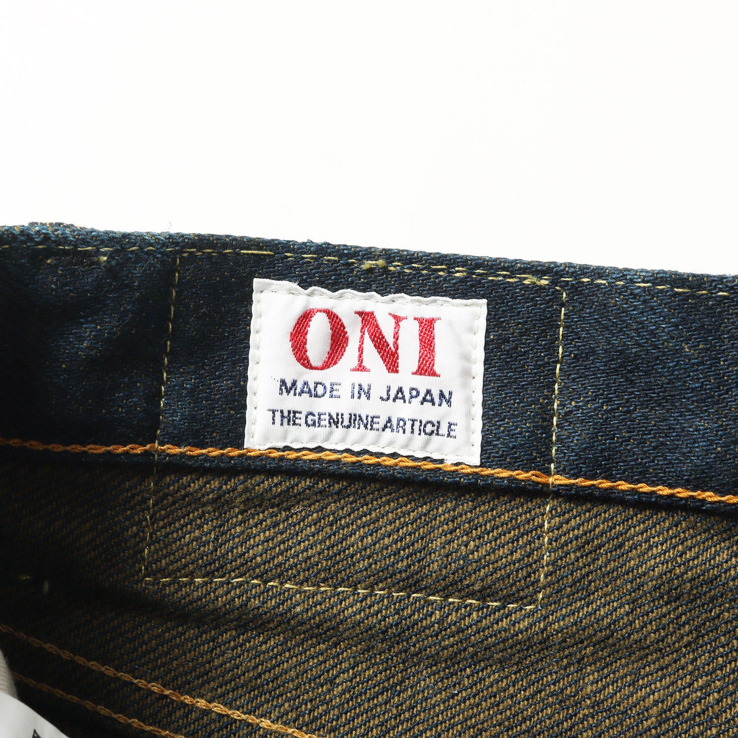 20oz シークレット ワイドストレート デニムパンツ (ONI200ZR-OLV)