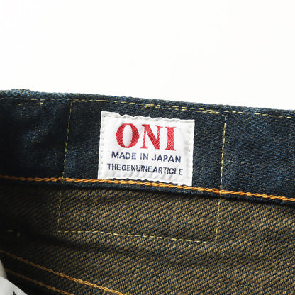 20oz シークレット ワイドストレート デニムパンツ (ONI200ZR-OLV)