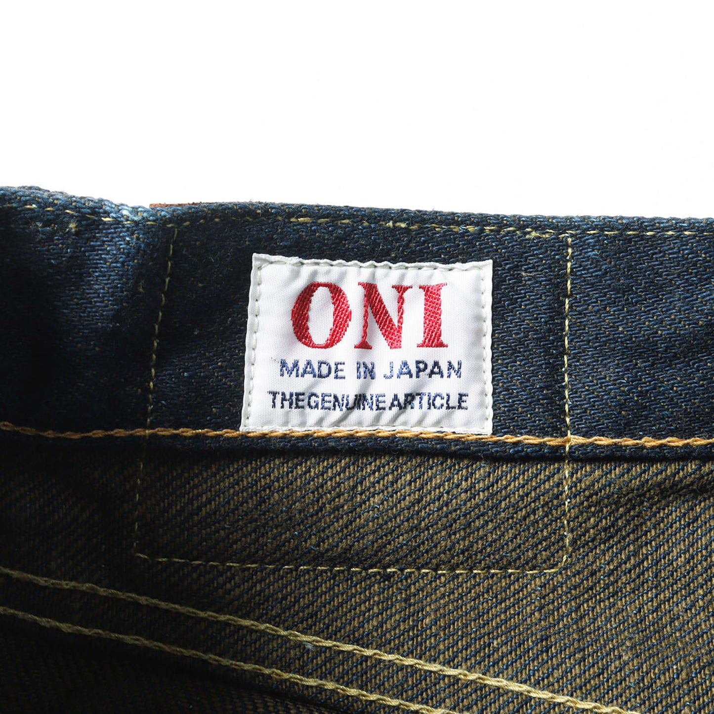 20oz シークレット レギュラーストレート デニムパンツ (ONI288ZR-OLV)