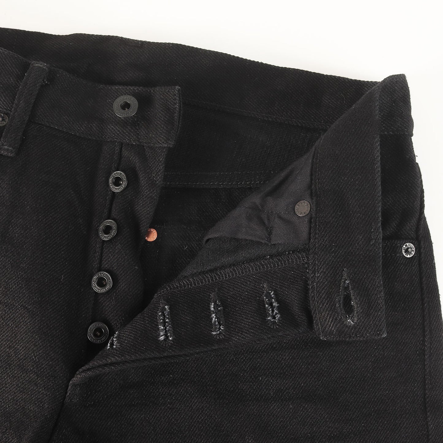 20oz シークレット レギュラーストレート ブラック デニムパンツ (ONI288ZR-BKBK)