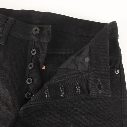 20oz シークレット レギュラーストレート ブラック デニムパンツ (ONI288ZR-BKBK)