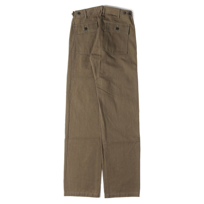 13oz 硫化染め ヘビーオックス ワイドストレート ベイカーパンツ (ONI-207HOX-OLB)