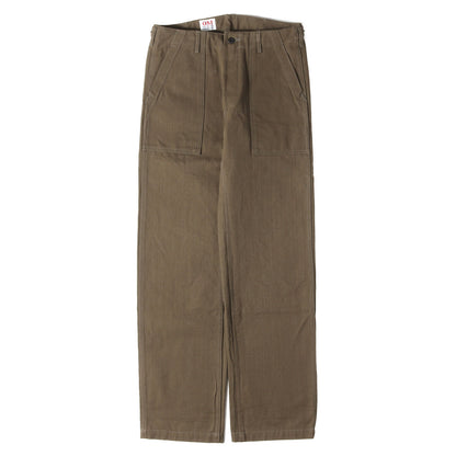 13oz 硫化染め ヘビーオックス ワイドストレート ベイカーパンツ (ONI-207HOX-OLB)