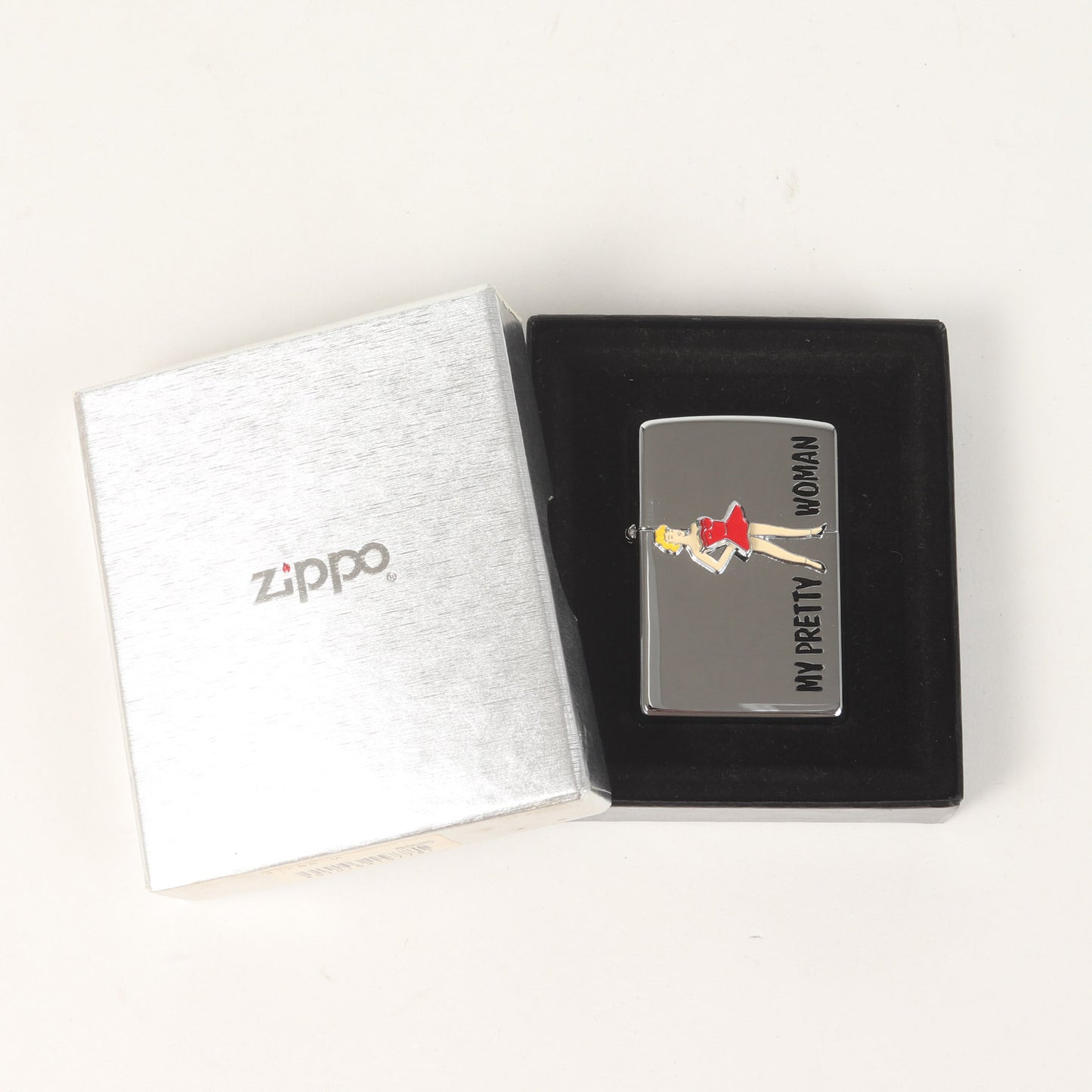 [新品未使用 デッドストック] 00s Zippo オイルライター (MY PRETTY WOMAN) / USA製 2007年モデル