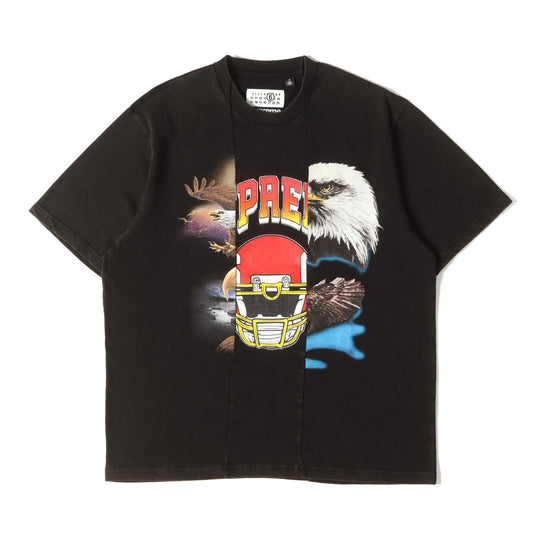 26SS ×MM6 Maison Margiela フェード加工 スプリット Tシャツ(Split S/S Top)