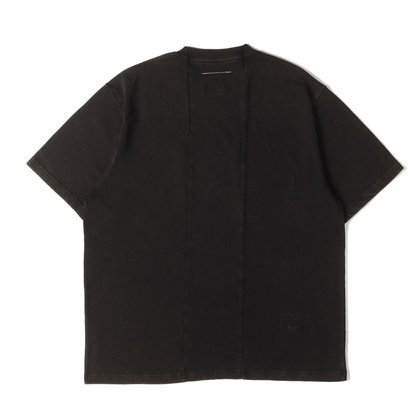 26SS ×MM6 Maison Margiela フェード加工 スプリット Tシャツ(Split S/S Top)
