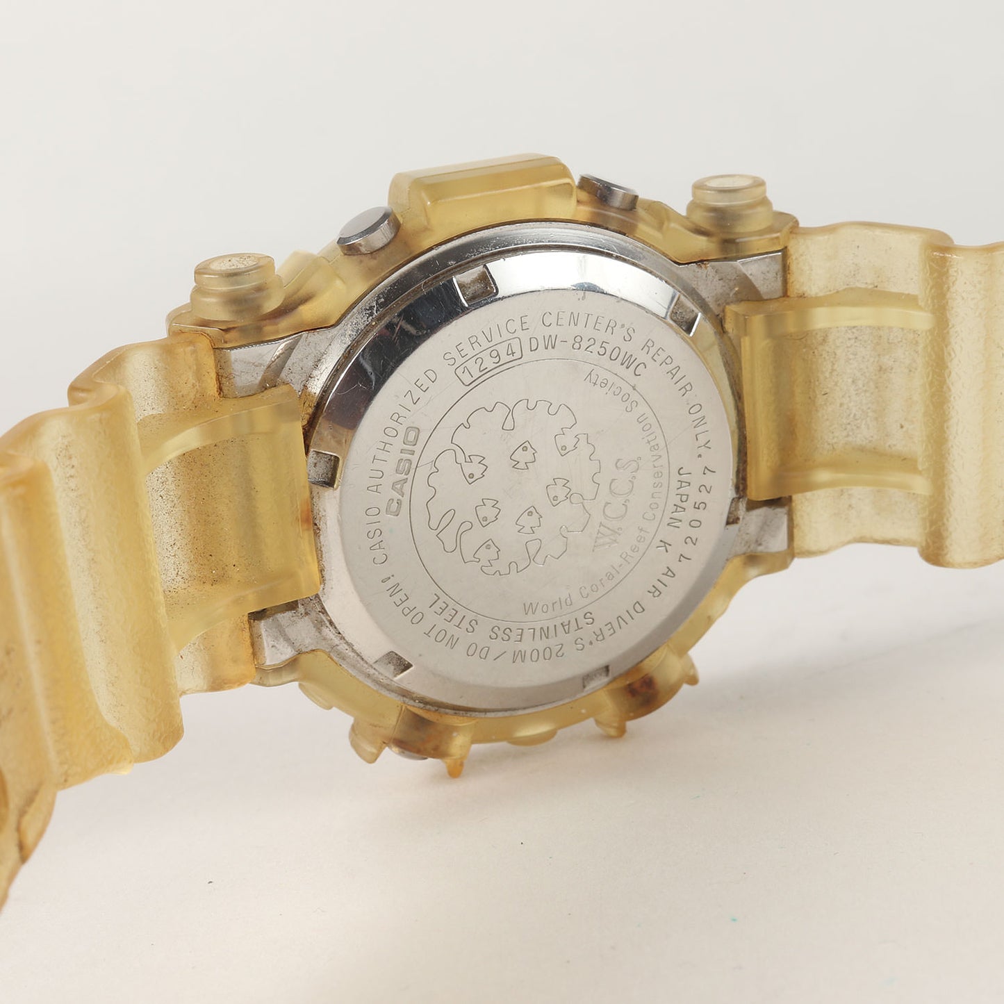 90s DW-8250WC-7AT FROGMAN W.C.C.S 世界サンゴ礁保護協会モデル ペクティニアビガー 腕時計 / ウォッチ