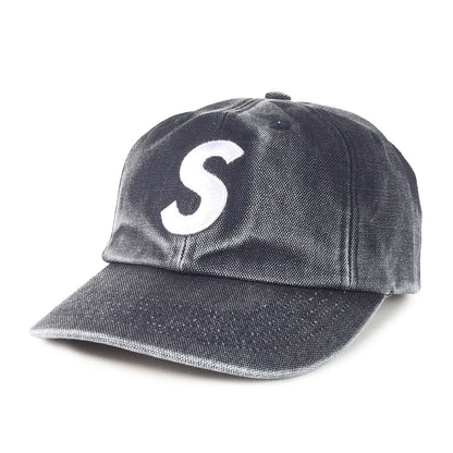 26SS ピグメントダイ加工 Sロゴ キャンバス 6パネルキャップ(Pigment Coated Canvas S Logo 6-Panel)