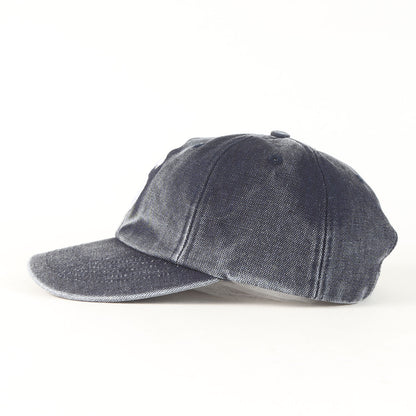 26SS ピグメントダイ加工 Sロゴ キャンバス 6パネルキャップ(Pigment Coated Canvas S Logo 6-Panel)