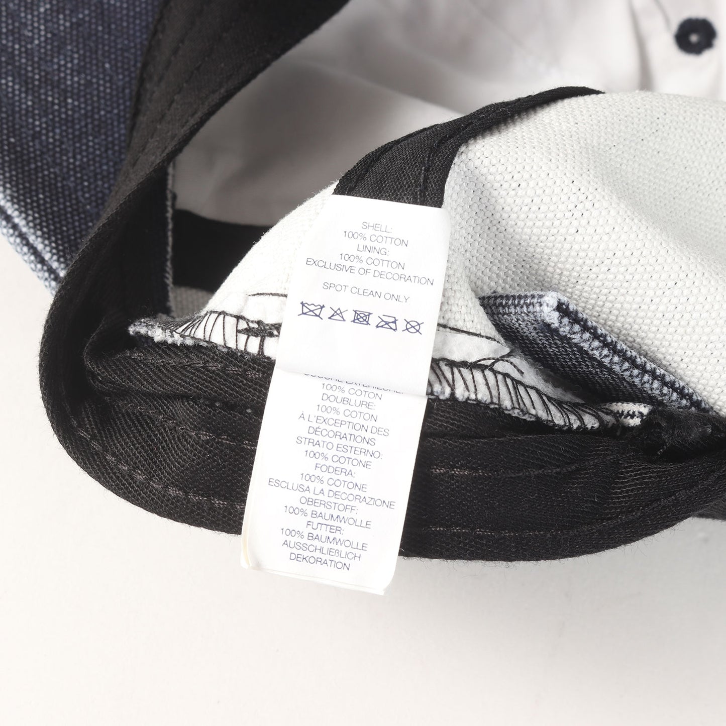 26SS ピグメントダイ加工 Sロゴ キャンバス 6パネルキャップ(Pigment Coated Canvas S Logo 6-Panel)