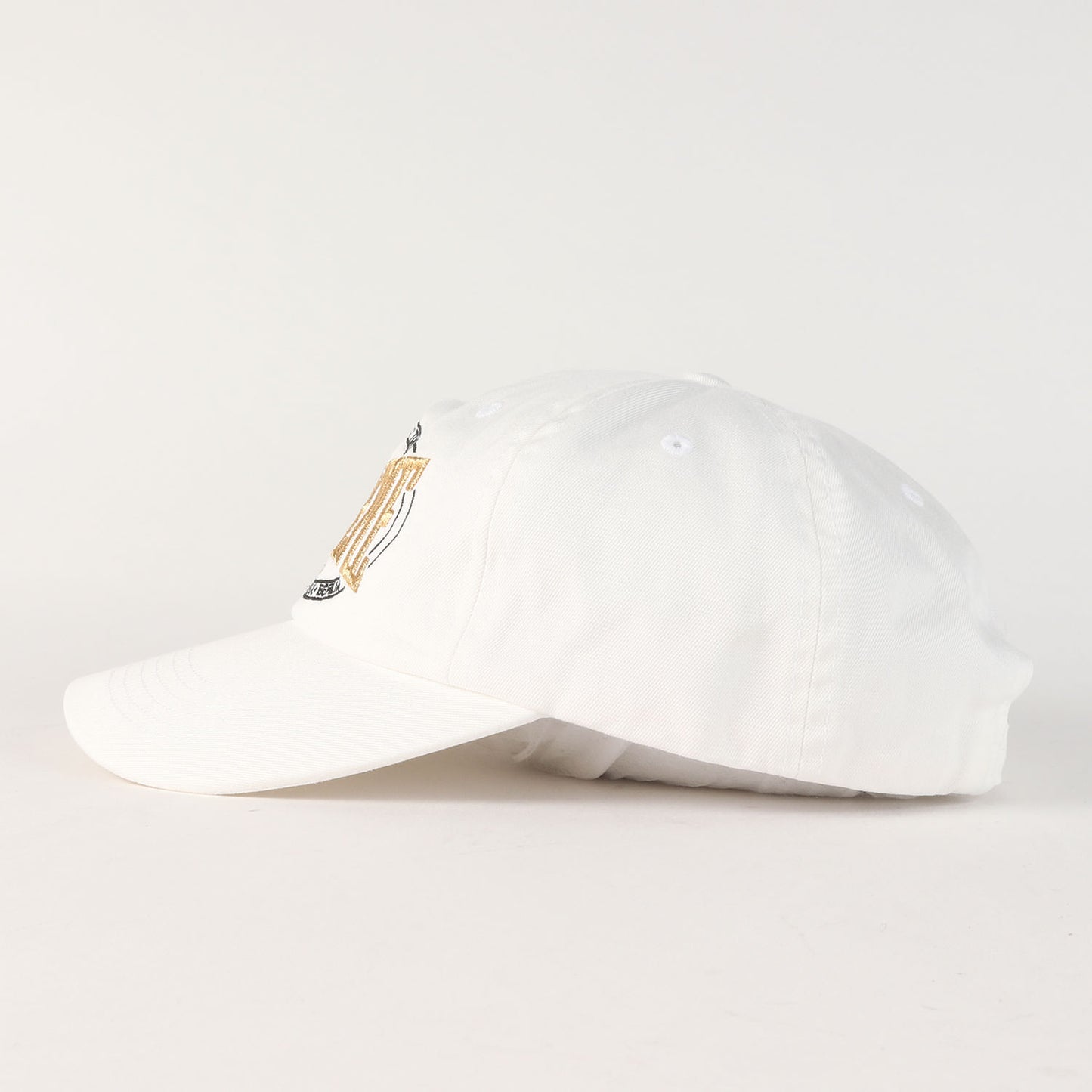 23AW ブランドロゴ刺繍 6パネルキャップ(Warm Up 6-Panel)