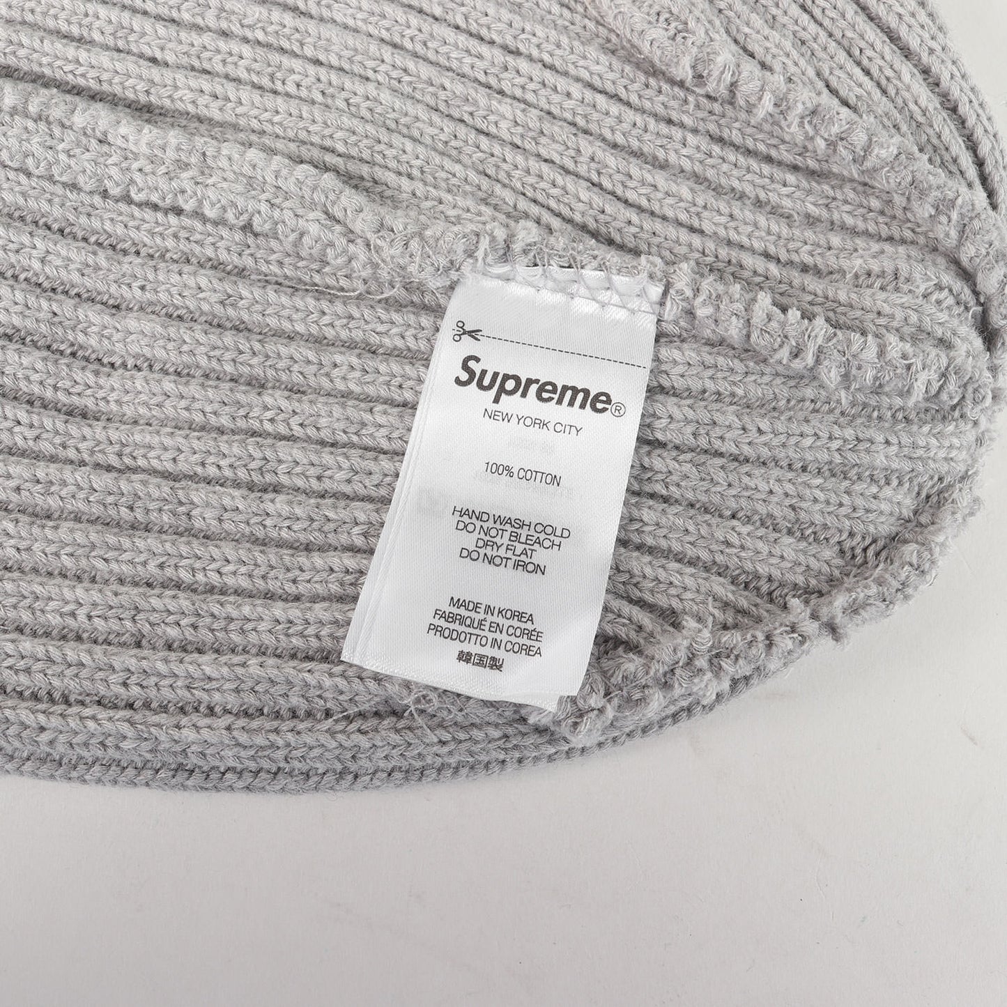 26SS オーバーダイ加工 コットンニット ビーニー(Overdyed Beanie)