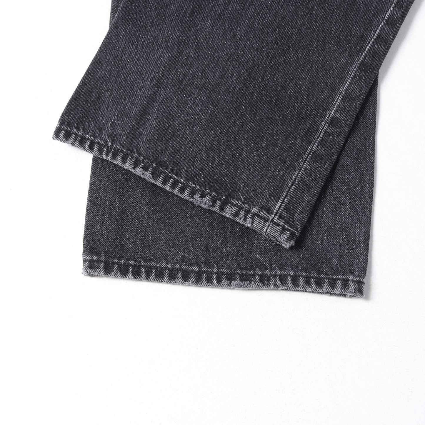 23AW クラシックロゴ刺繍 ウォッシュド バギー デニムパンツ(Baggy Jean)