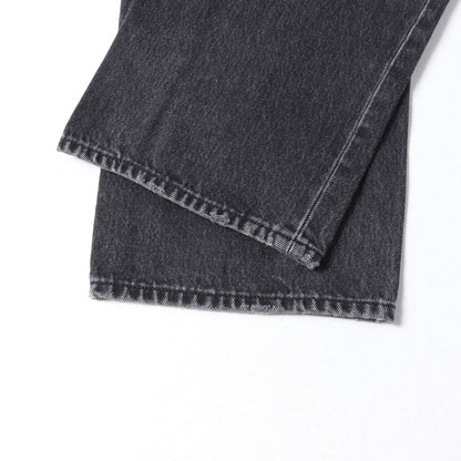 23AW クラシックロゴ刺繍 ウォッシュド バギー デニムパンツ(Baggy Jean)