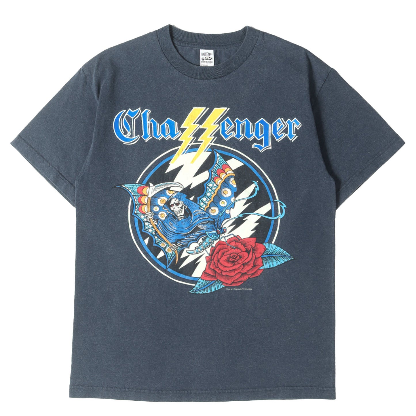 ウォッシュ加工 グリムリーパー Tシャツ(SHADOW TEE)