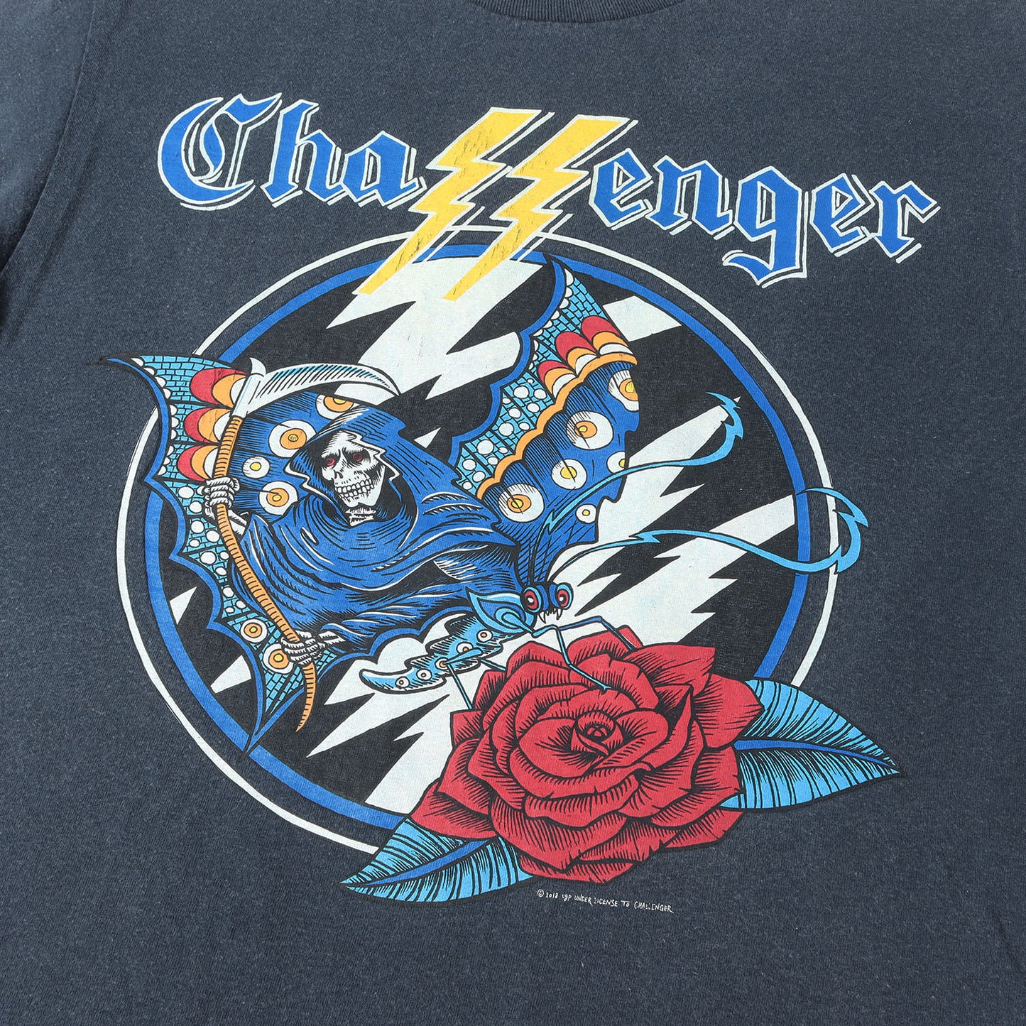 ウォッシュ加工 グリムリーパー Tシャツ(SHADOW TEE)