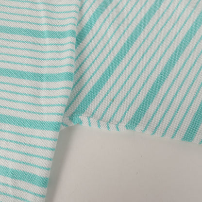 80s IZOD LACOSTE ボーダー 鹿の子 ポロシャツ USA製