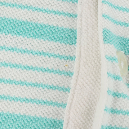 80s IZOD LACOSTE ボーダー 鹿の子 ポロシャツ USA製