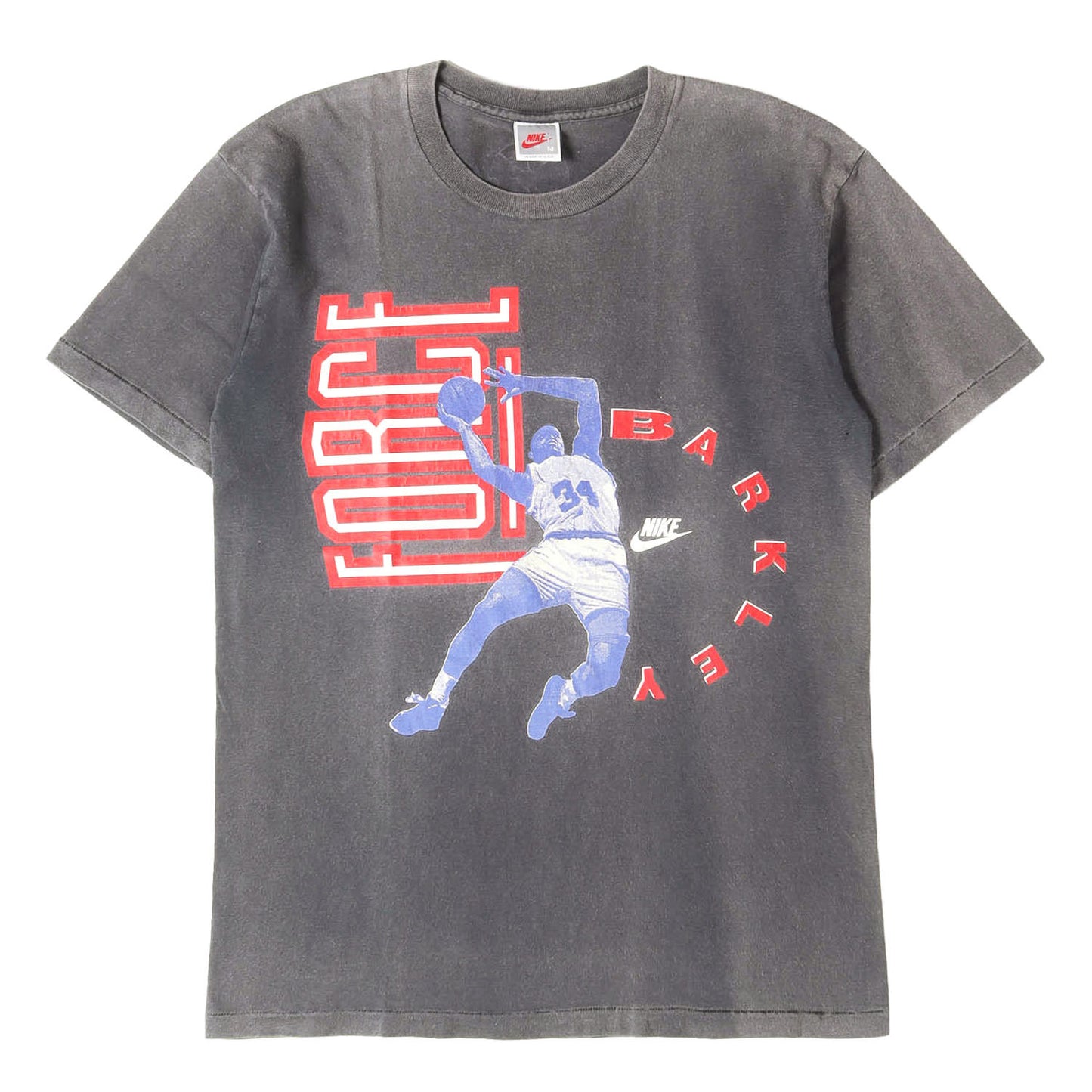 [雰囲気抜群 銀タグ] 90s チャールズ・バークレー Tシャツ USA製