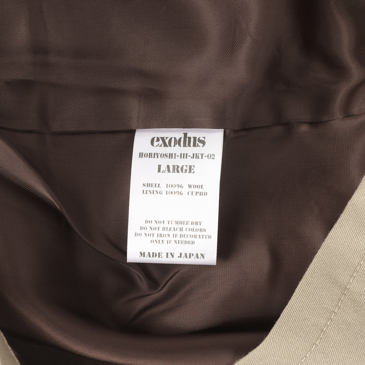 26SS ×三代目彫よし 百鬼図 ウールギャバジン スイングトップ(WOOL GABARDINE SWING TOP JACKET)