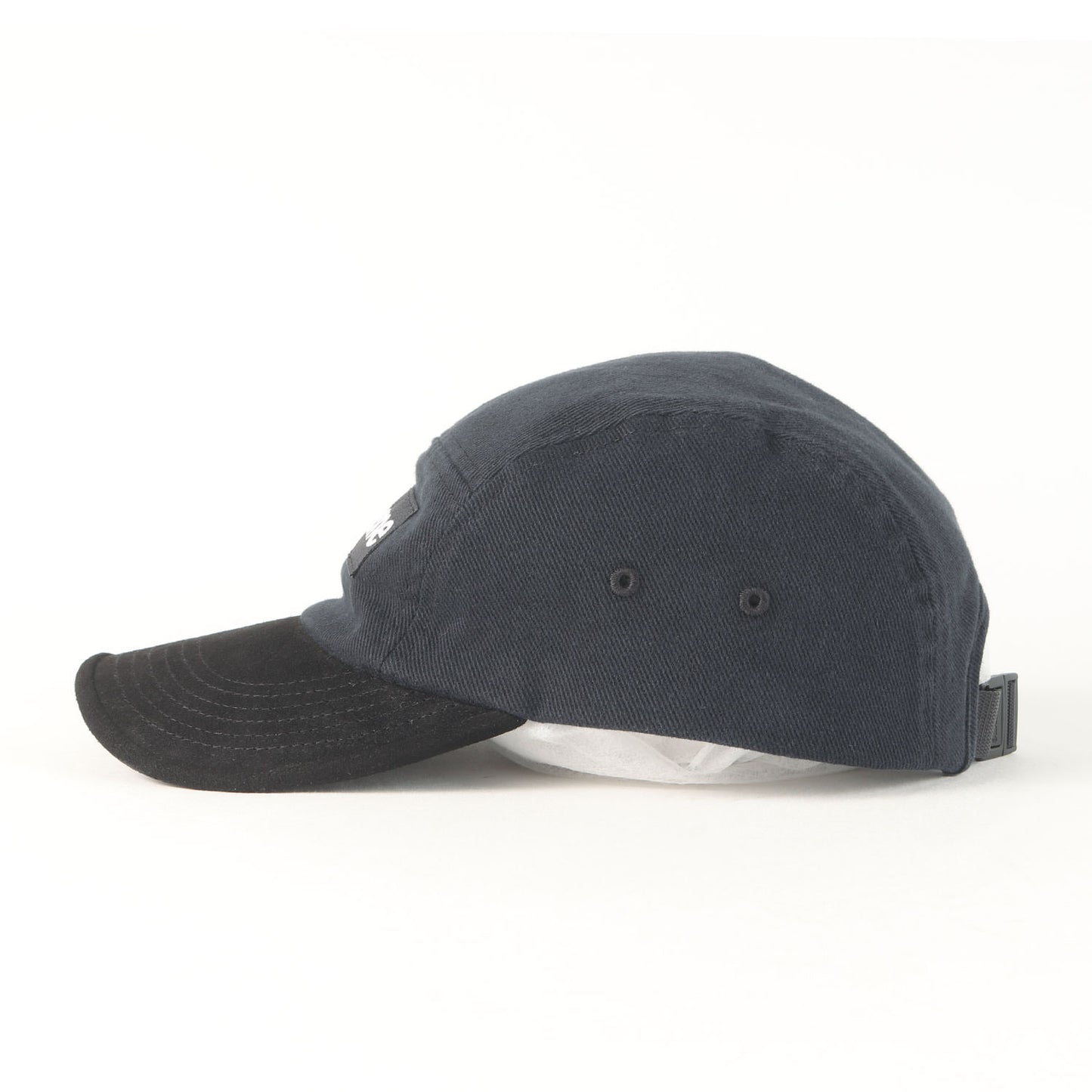 23SS スウェード バイザー BOXロゴ キャンプキャップ(Suede Visor Camp Cap)