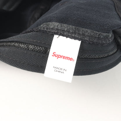 23SS スウェード バイザー BOXロゴ キャンプキャップ(Suede Visor Camp Cap)