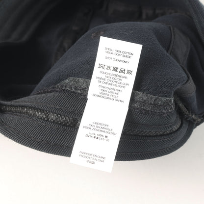 23SS スウェード バイザー BOXロゴ キャンプキャップ(Suede Visor Camp Cap)