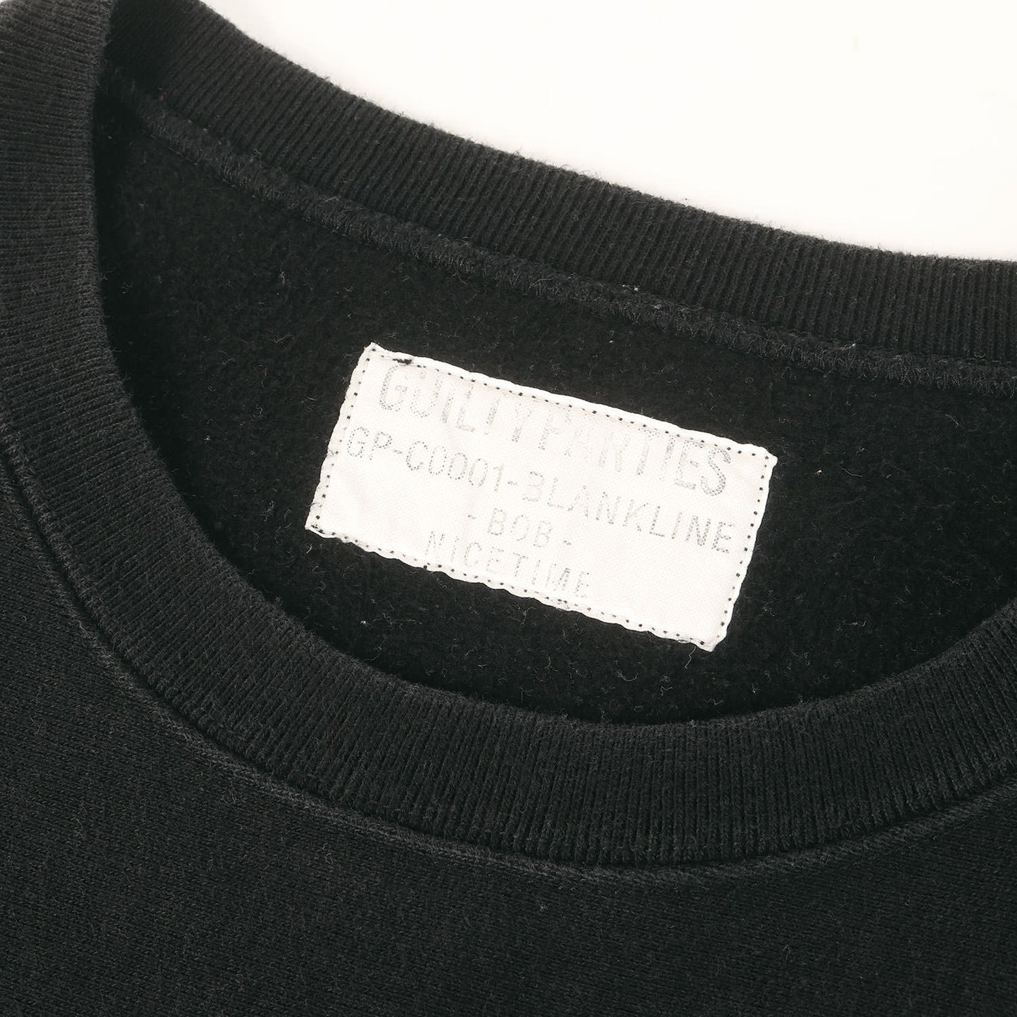 BLANKLINE ブランドロゴ ヘビー リバースウィーブ スウェット(HEAVY WEIGHT CREW NECK SWEAT SHIRT)
