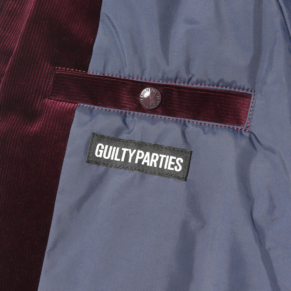 アップリケロゴ ストレッチコーデュロイ コーチジャケット(CORUDUROY COACH JACKET)