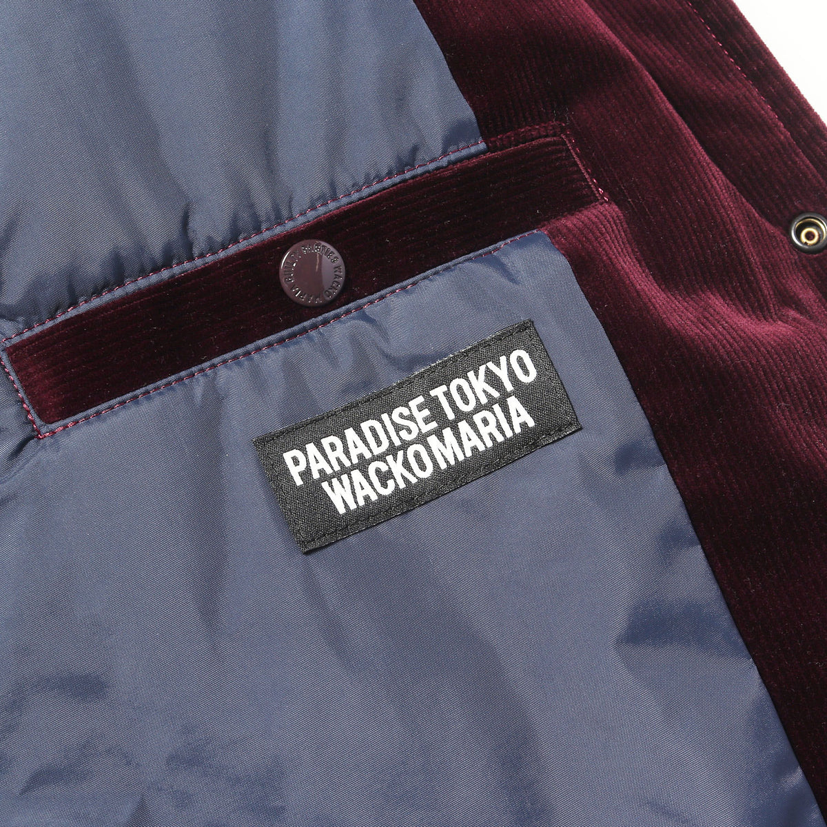 アップリケロゴ ストレッチコーデュロイ コーチジャケット(CORUDUROY COACH JACKET)