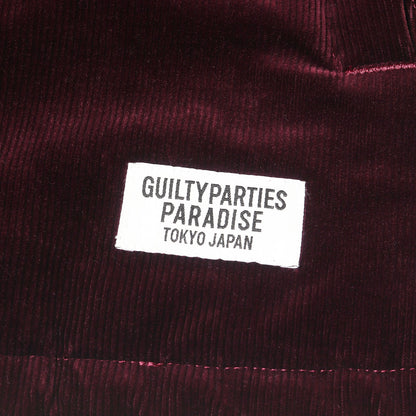 アップリケロゴ ストレッチコーデュロイ コーチジャケット(CORUDUROY COACH JACKET)