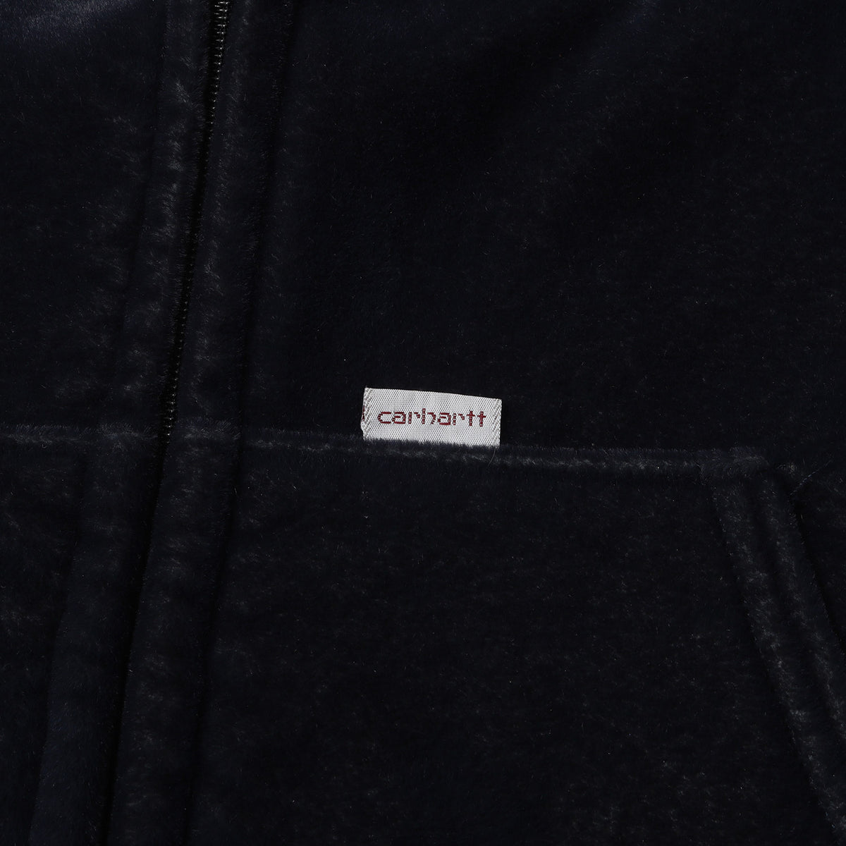 90s ベロア ボア フルジップ パーカー (VELOUR BOA FULL ZIP HOODIE) USA製