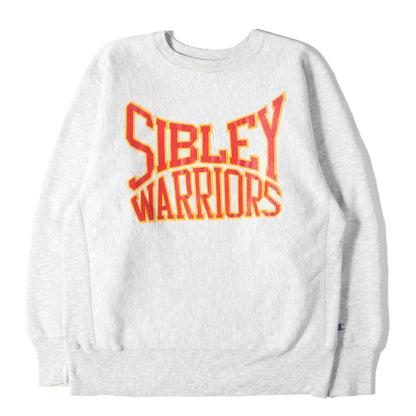 [USA製 刺繍タグ] 90s カレッジロゴ リバースウィーブ スウェット Sibley Warriors