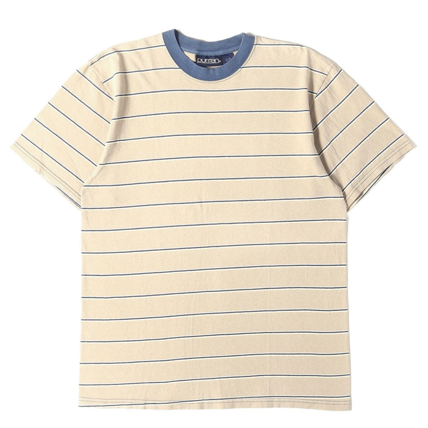 90s ボーダー クルーネック Tシャツ / puritan ピューリタン