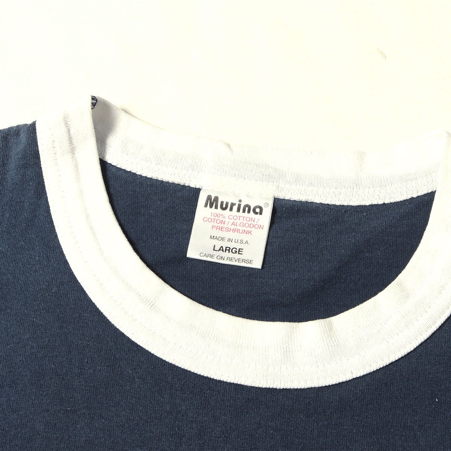 90s DALLAS カレッジプリント リンガー Tシャツ / USA製 Murina