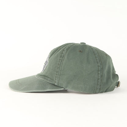 90s OLD STUSSY 白タグ アーチロゴ刺繍 6パネルキャップ(USA製)