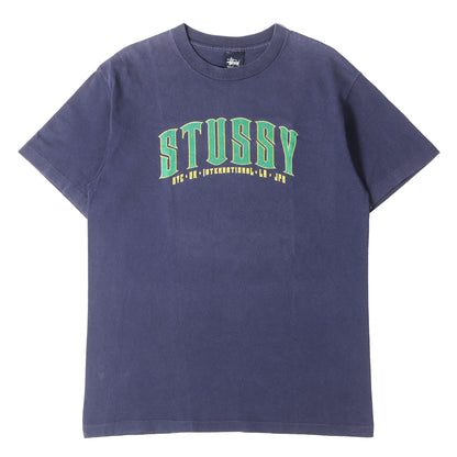 00s ブランドロゴ クルーネック Tシャツ(USA製)