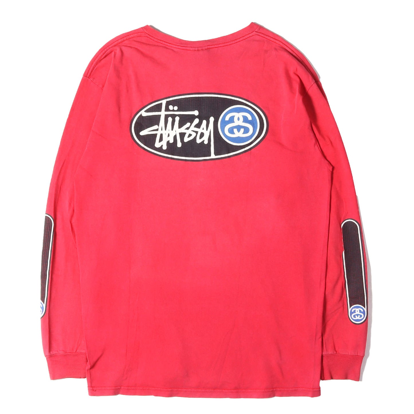 90s OLD STUSSY オーバルロゴ ロングスリーブ Tシャツ(USA製)