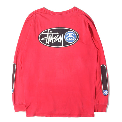 90s OLD STUSSY オーバルロゴ ロングスリーブ Tシャツ(USA製)