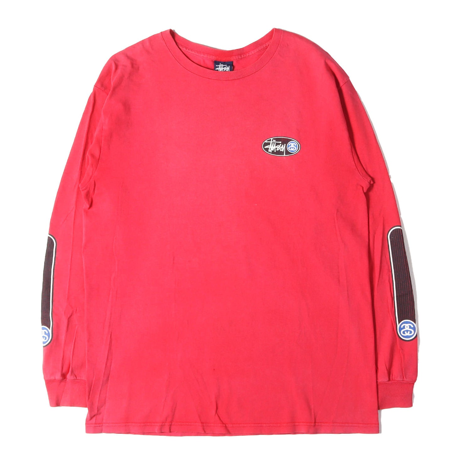 90s OLD STUSSY オーバルロゴ ロングスリーブ Tシャツ(USA製)