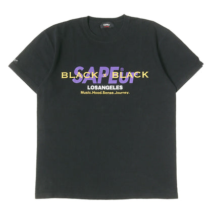 ×BLACK×BLACK ブランドロゴ Tシャツ