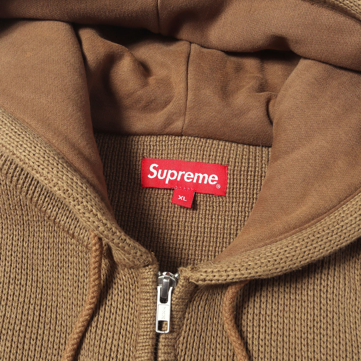 22SS ナンバリングロゴ フルジップ コットンニット パーカー(Sport Zip Up Hooded Sweater)