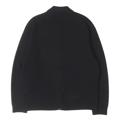 22AW フェイクファー ジップアップ ニット カーディガン(Faux Fur Zip Up Cardigan)