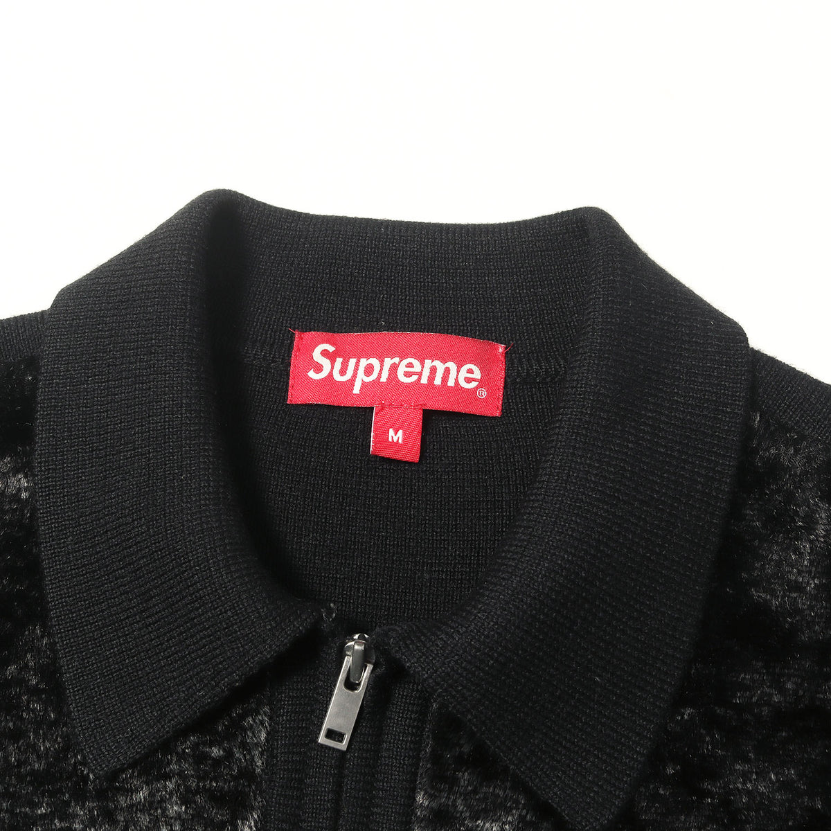 22AW フェイクファー ジップアップ ニット カーディガン(Faux Fur Zip Up Cardigan)